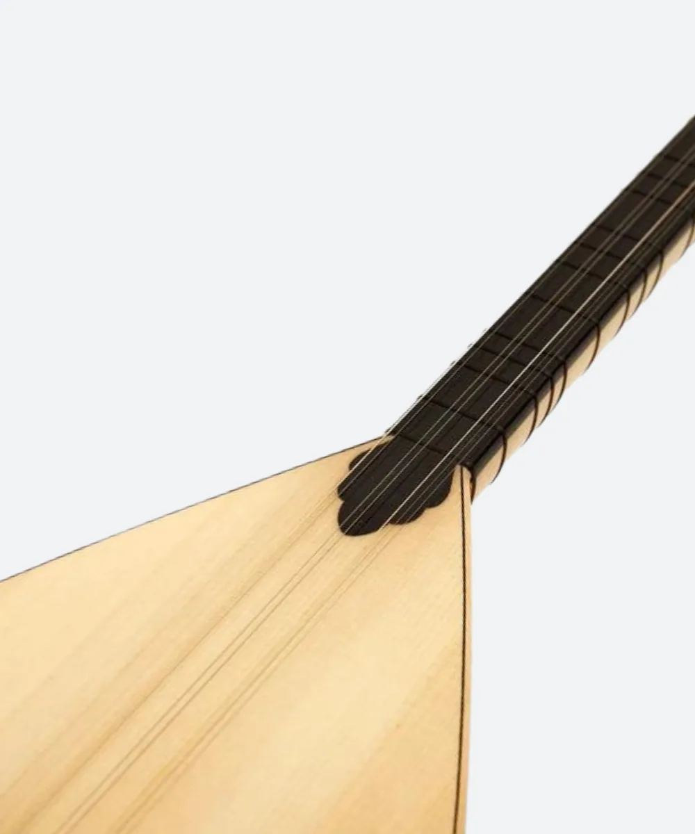 Turkish Short Neck Baglama Saz Mulberry- Free Soft Case - Image 8