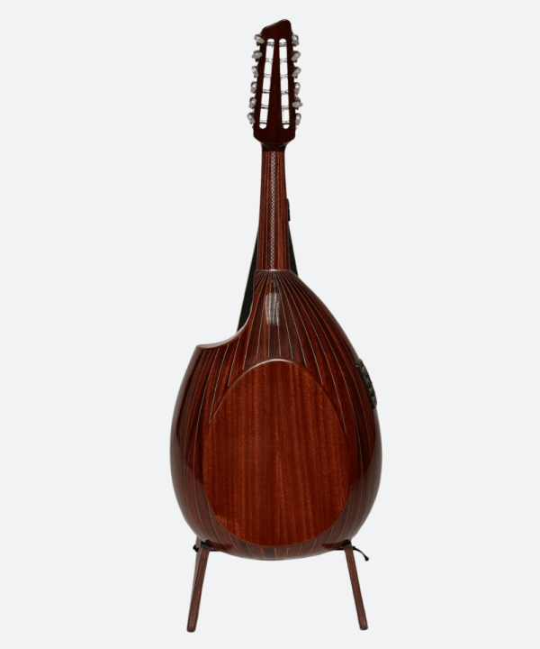 Mahogany Electro-Acoustic Oud with Double Cut Made by Kamil Gül - Image 6