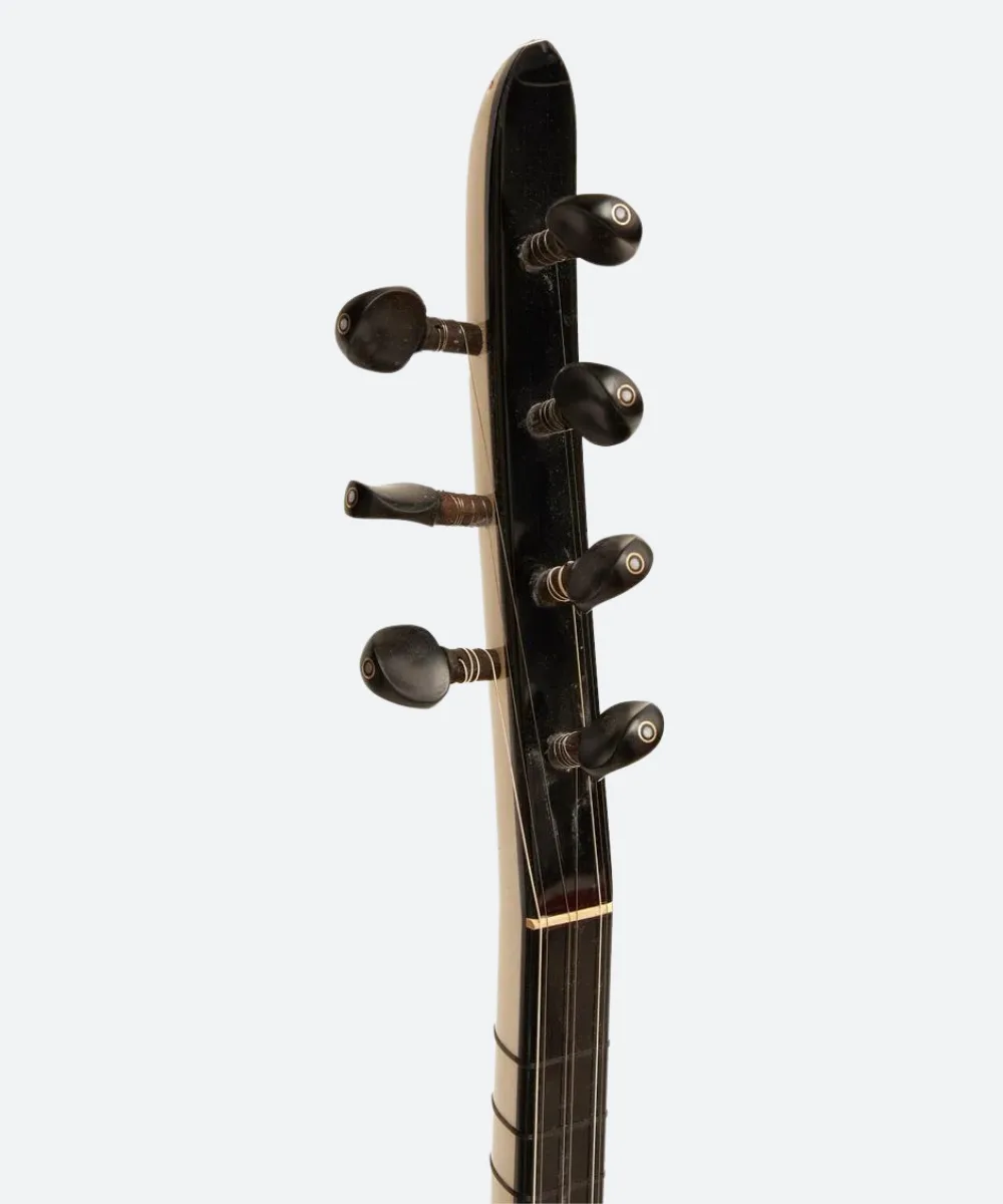 Turkish Short Neck Baglama Saz Mulberry- Free Soft Case - Image 7