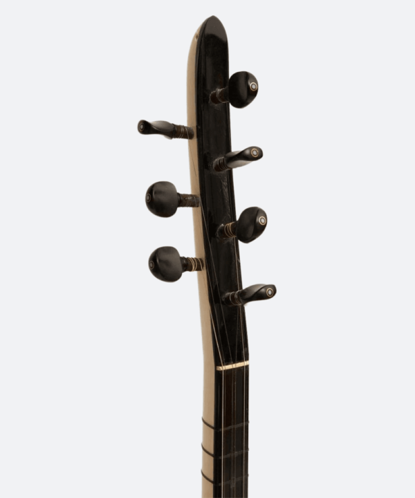 Turkish Long Neck Baglama Saz Mahogany - Free Soft Case - Image 8