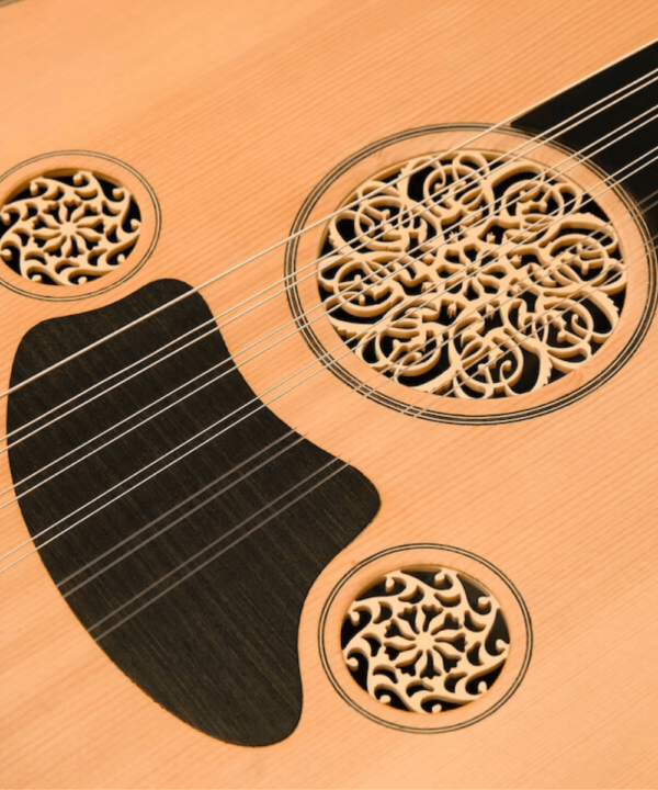 Electro-Acoustic Oud for Professionals – Dual Cut Design Made by Kamil Gül - Image 4