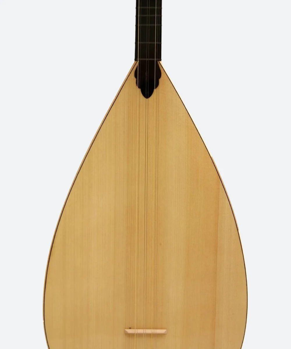 Turkish Short Neck Baglama Saz Mulberry- Free Soft Case - Image 9