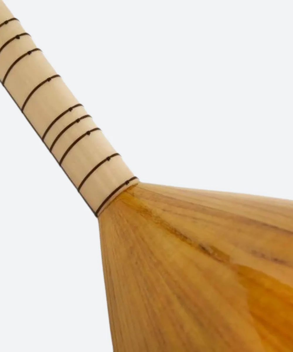 Turkish Short Neck Baglama Saz Mulberry- Free Soft Case - Image 10