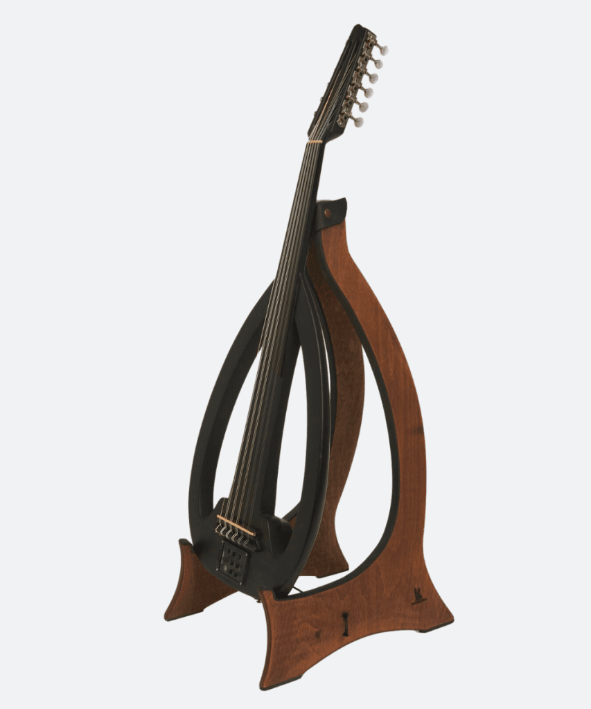 Concert-Grade Arabic Electric Oud - Black Oud