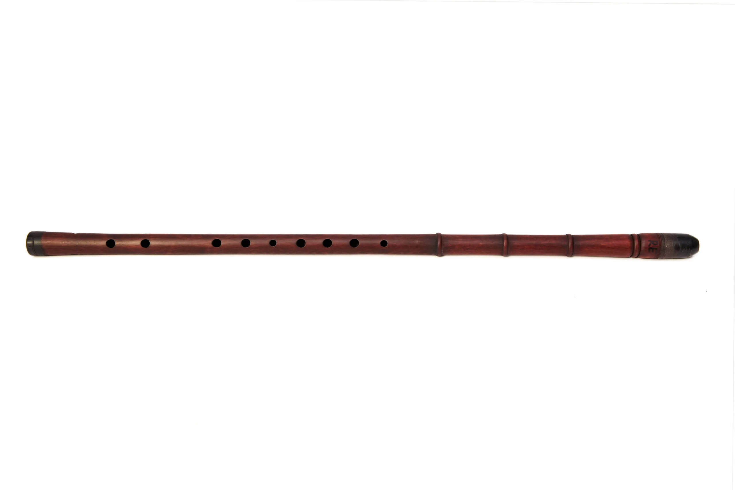 Authentic Re Melodies: Handcrafted Plum Wood Turkish Dilsiz Kaval - Image 4