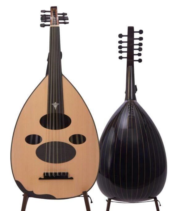 Arabic Oud with Internal Pickup by Master Enver Asaf