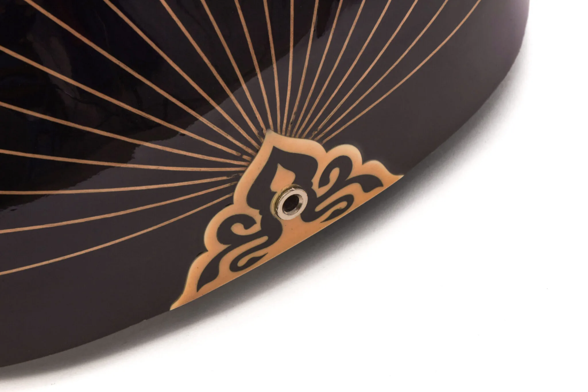 Turkish Oud with Internal Pickup by Master Enver Asaf - Authentic Craftsmanship, Modern Versatility. Black - Image 8