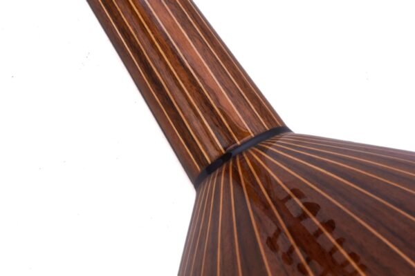 Arabic Oud with Internal Pickup by Master Enver Asaf - Authentic Craftsmanship, Modern Versatility. Walnut - Image 9