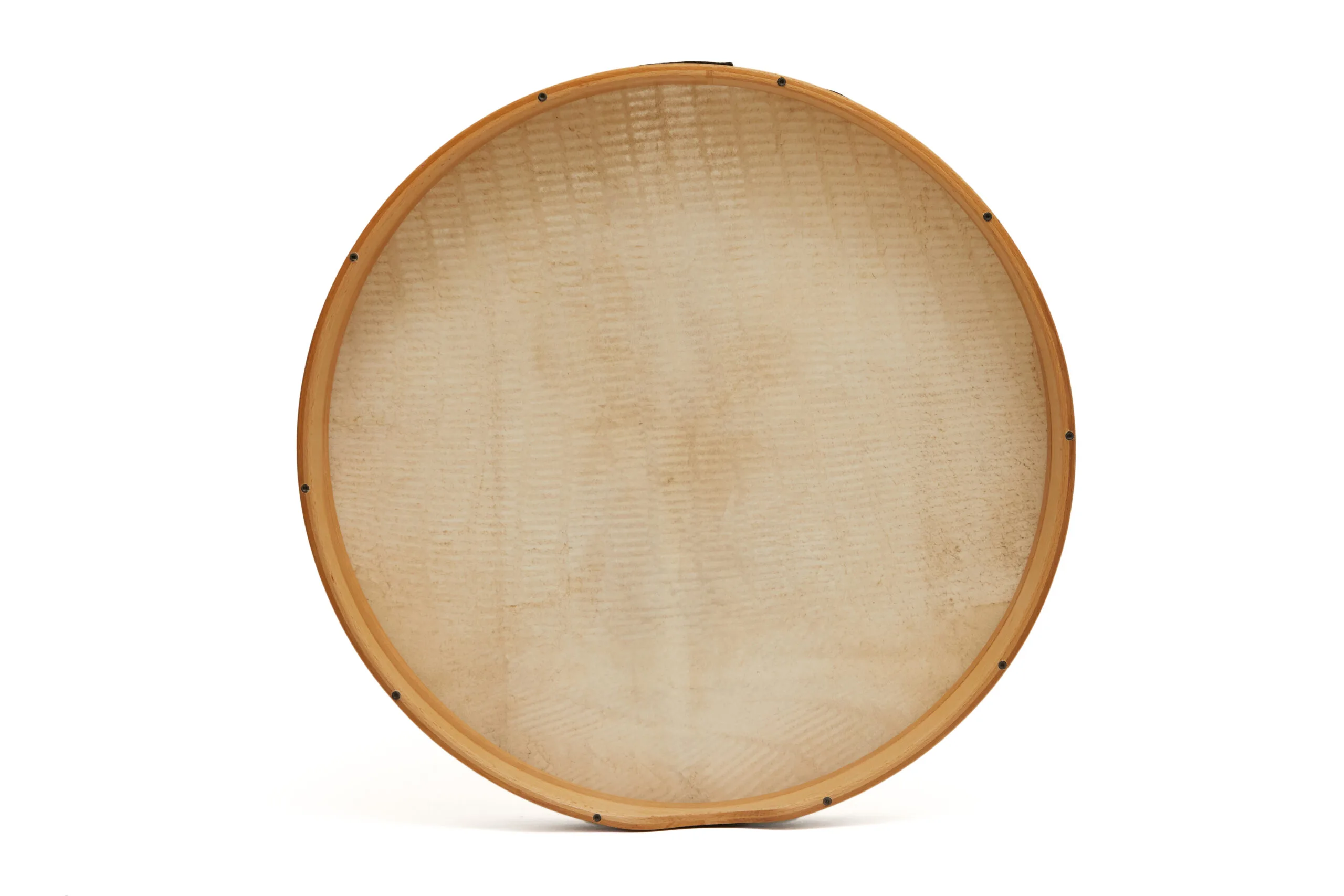 21" Professional Fiber Head Tunable Bendir - Natural Goat Skin - Image 3