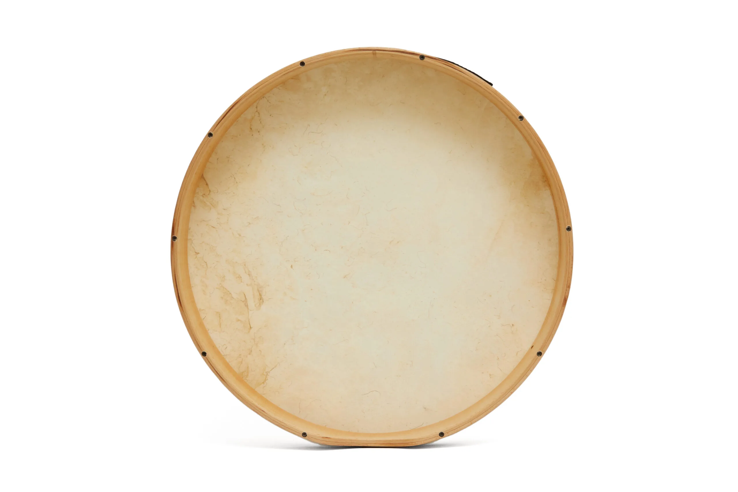 18" Professional Fiber Head Tunable Bendir - Natural Goat Skin - Image 3