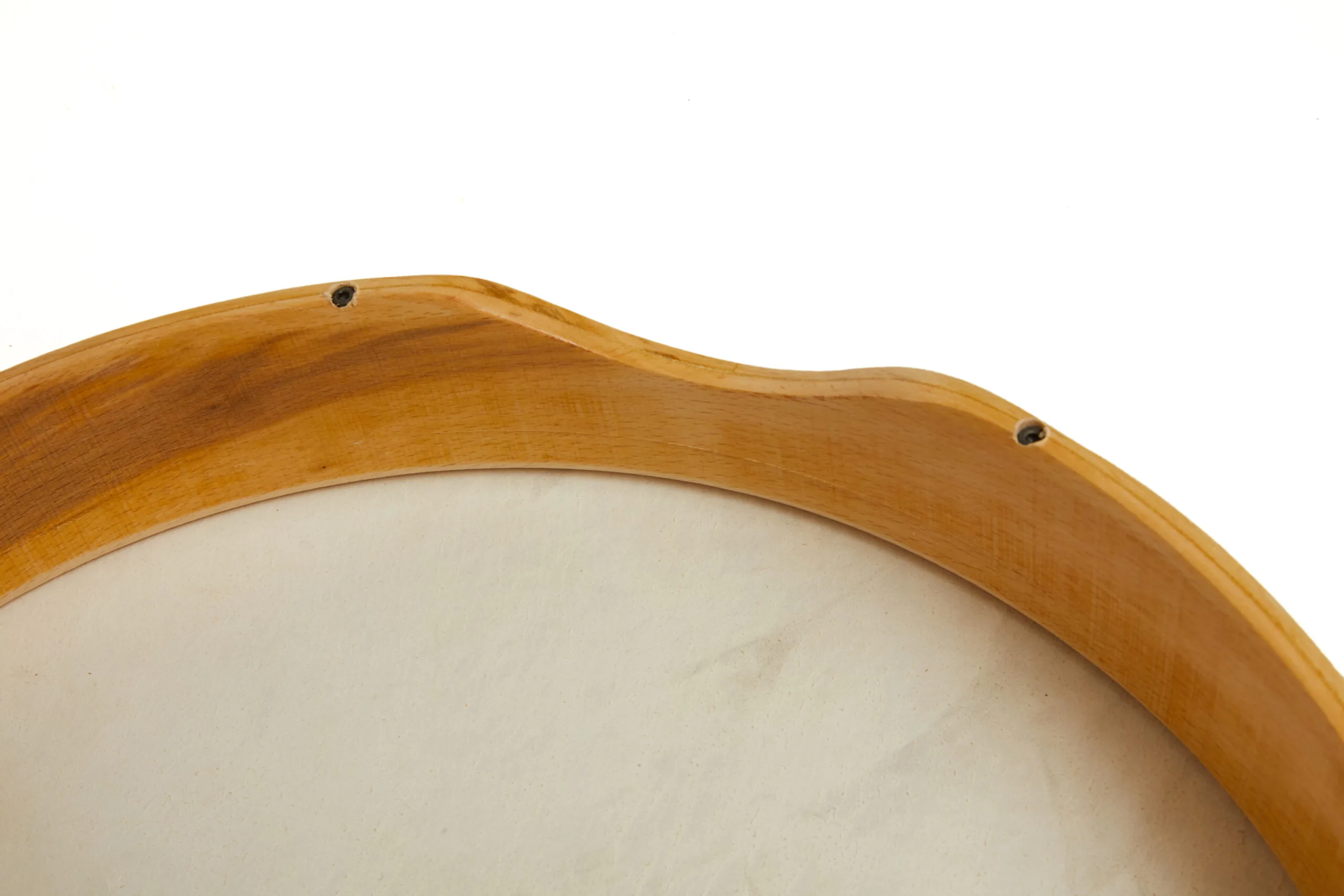 21" Professional Fiber Head Tunable Bendir - Natural Goat Skin - Image 7